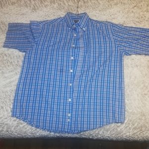 Men's short sleeve dress shirt